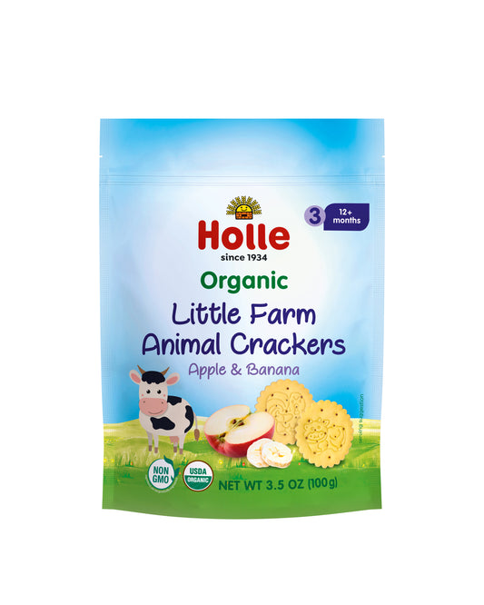 Organic Apple & Banana Crackers - Box 6