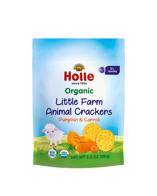 Organic Pumpkin & Carrot Crackers - Box 6