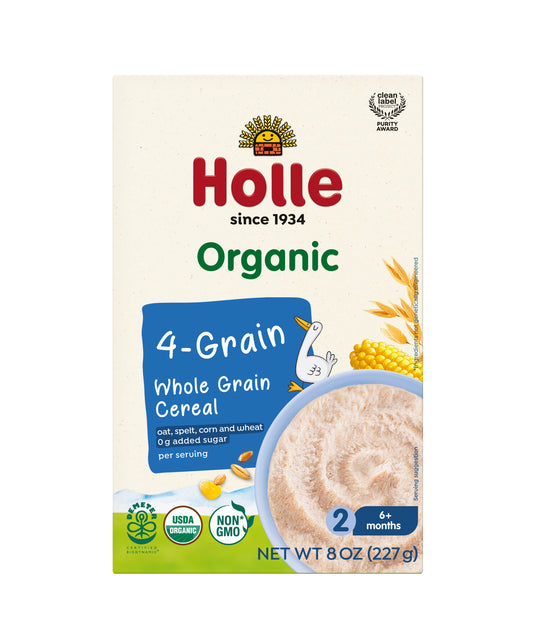 Biodynamic Whole Grain 4-Grain Baby Cereal