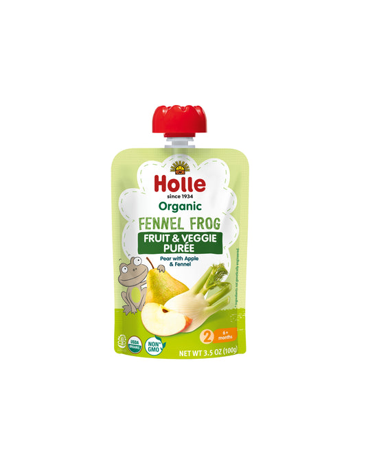 Organic Pear, Apple & Fennel Puree - 12 pack