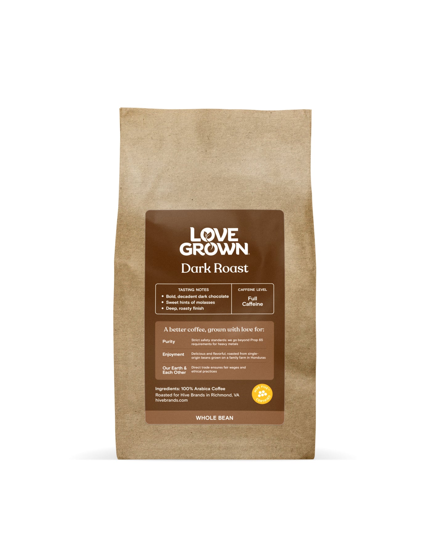 Love Grown Whole Bean Coffee