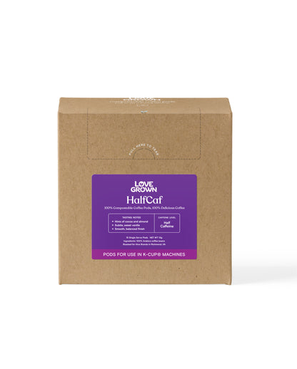 Love Grown Compostable Coffee Pods for Keurig® Machines -  Box of 15