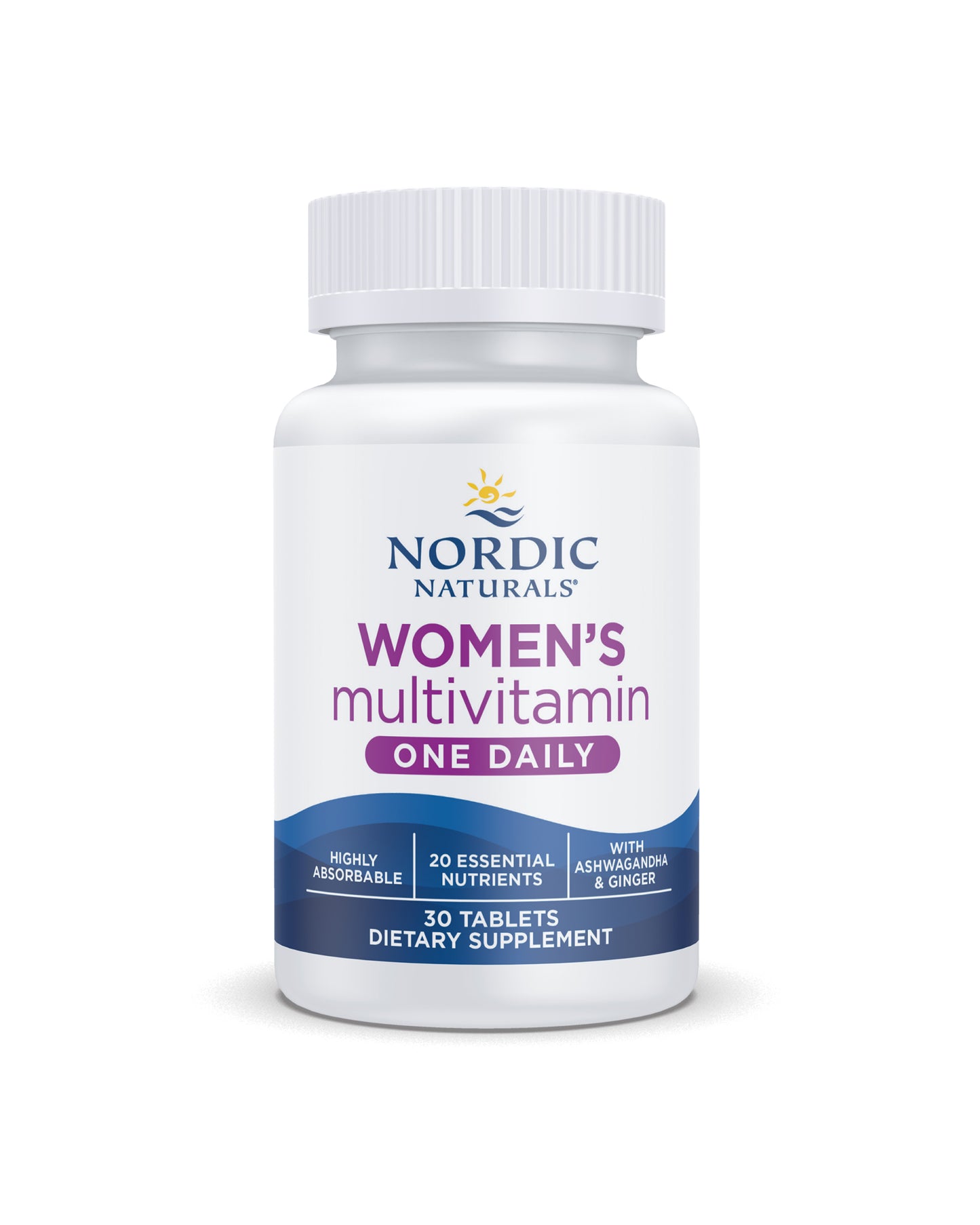 The front of Nordic Naturals Women's One Daily Multivitamin