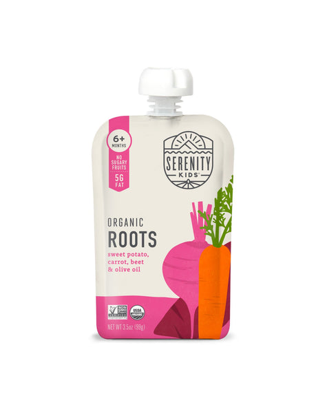 Organic Sweet Potato, Carrot, and Beet Baby Food - Box of 6