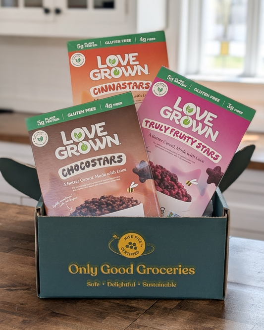 Love Grown Cereal Three Pack Sampler