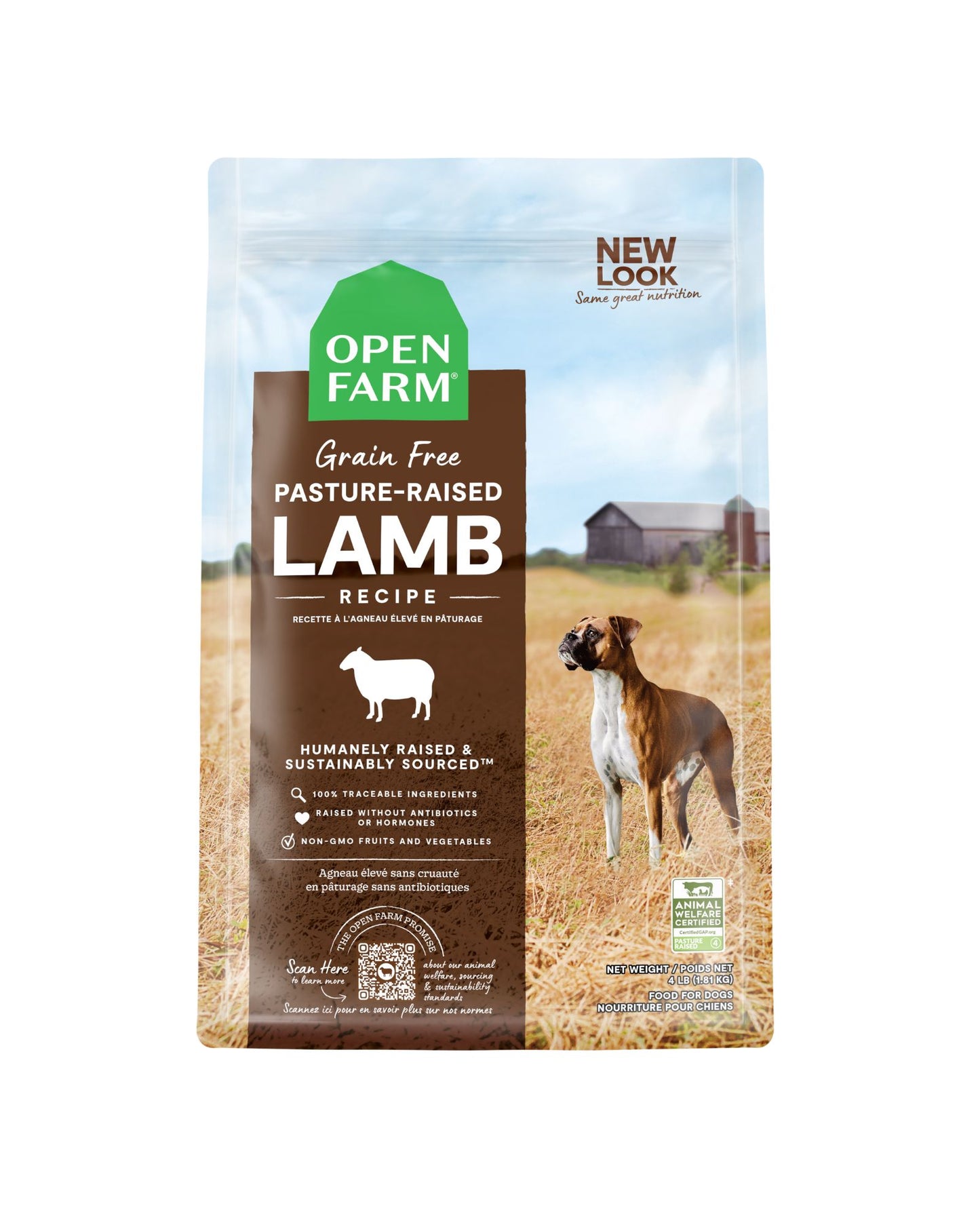 Pasture-Raised Lamb Grain Free Dog Food