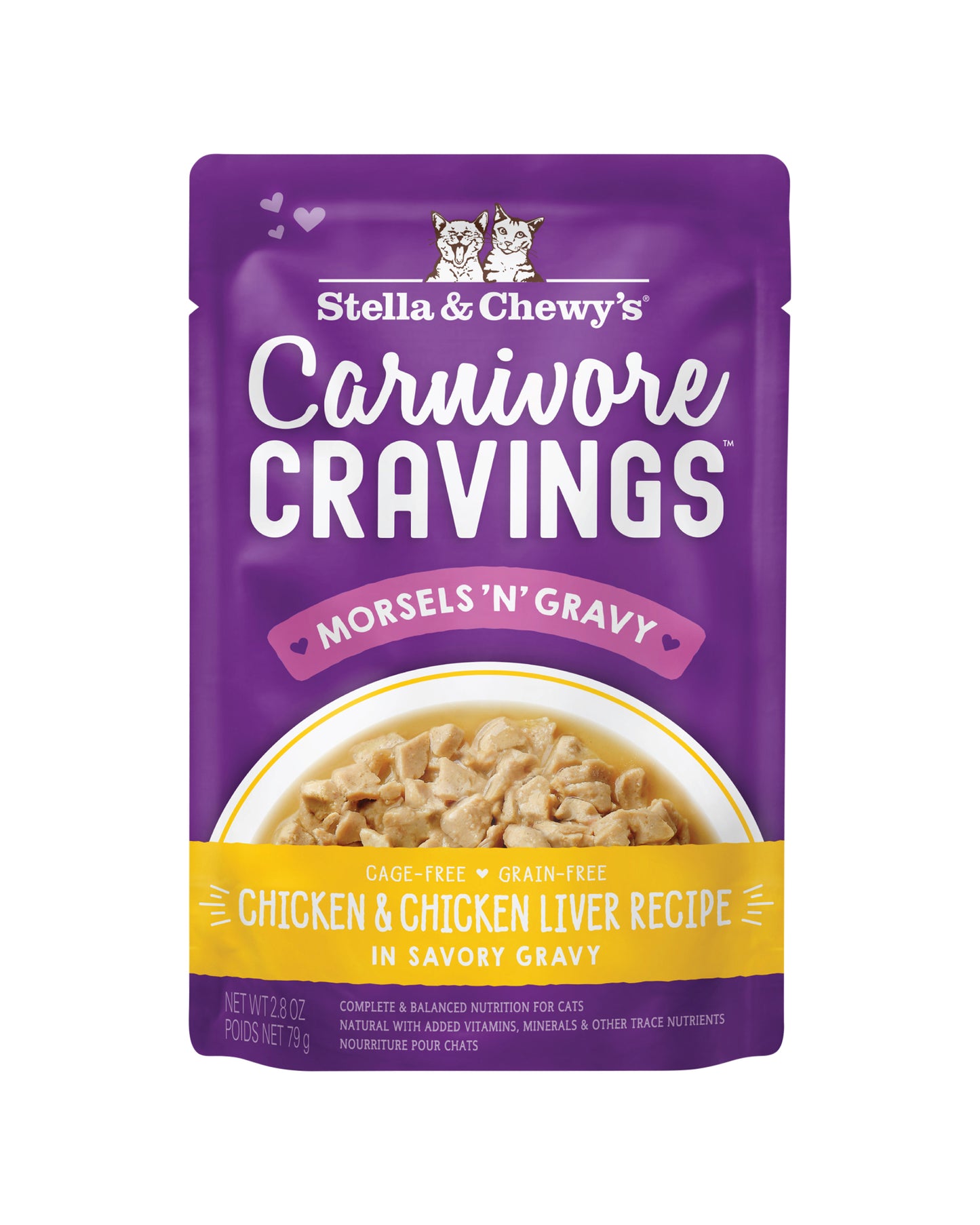 Carnivore Craving's Chicken & Chicken Liver Shredded Cat Food - Pack of 24