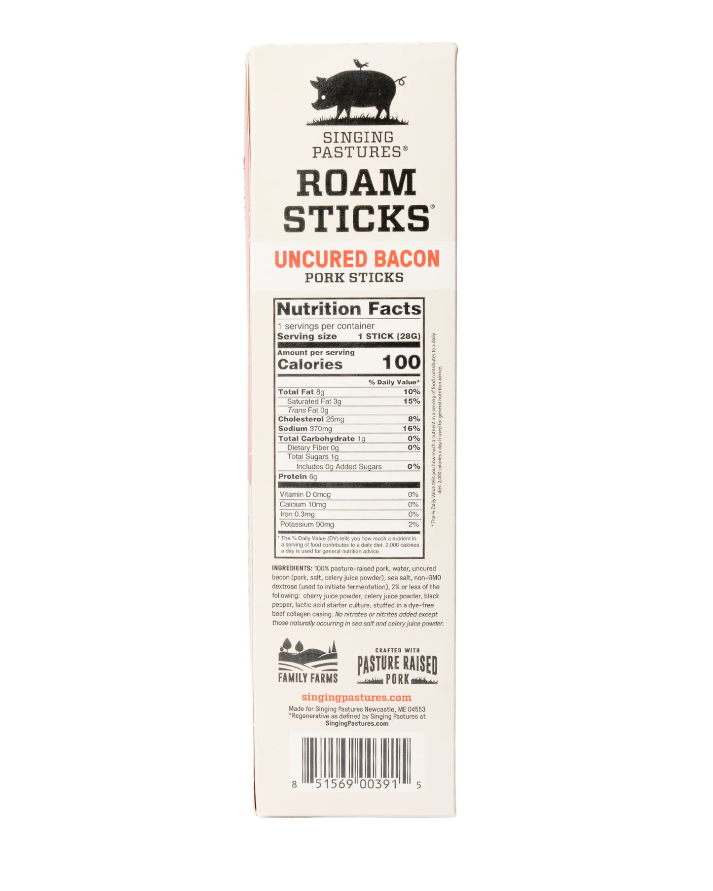 Bacon Roam Sticks - Box of 12