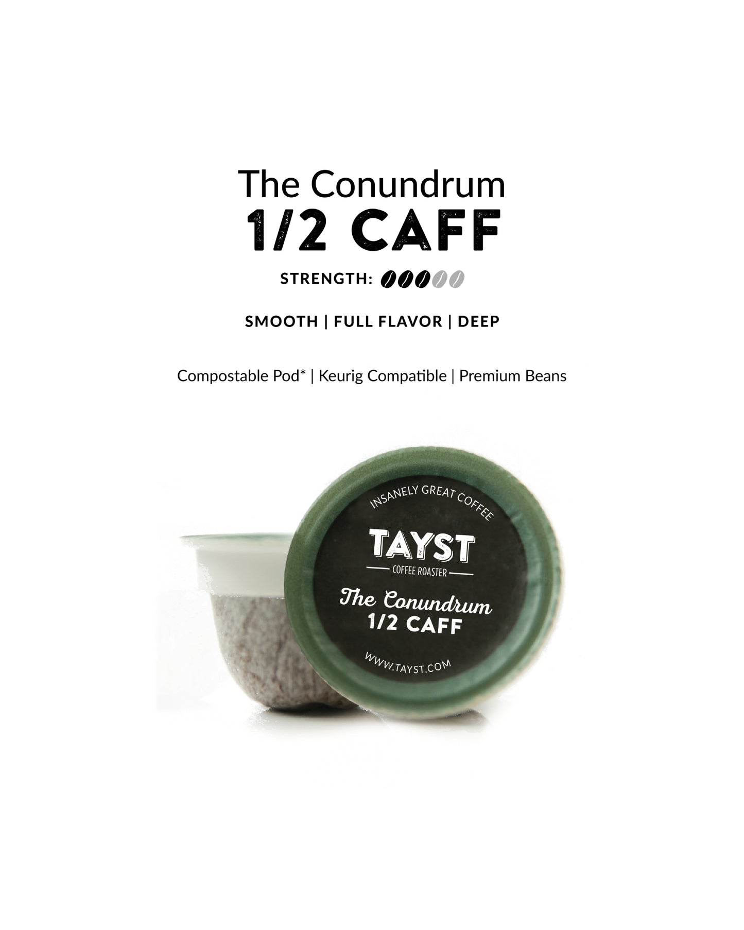 Conundrum Half Caf - 10c
