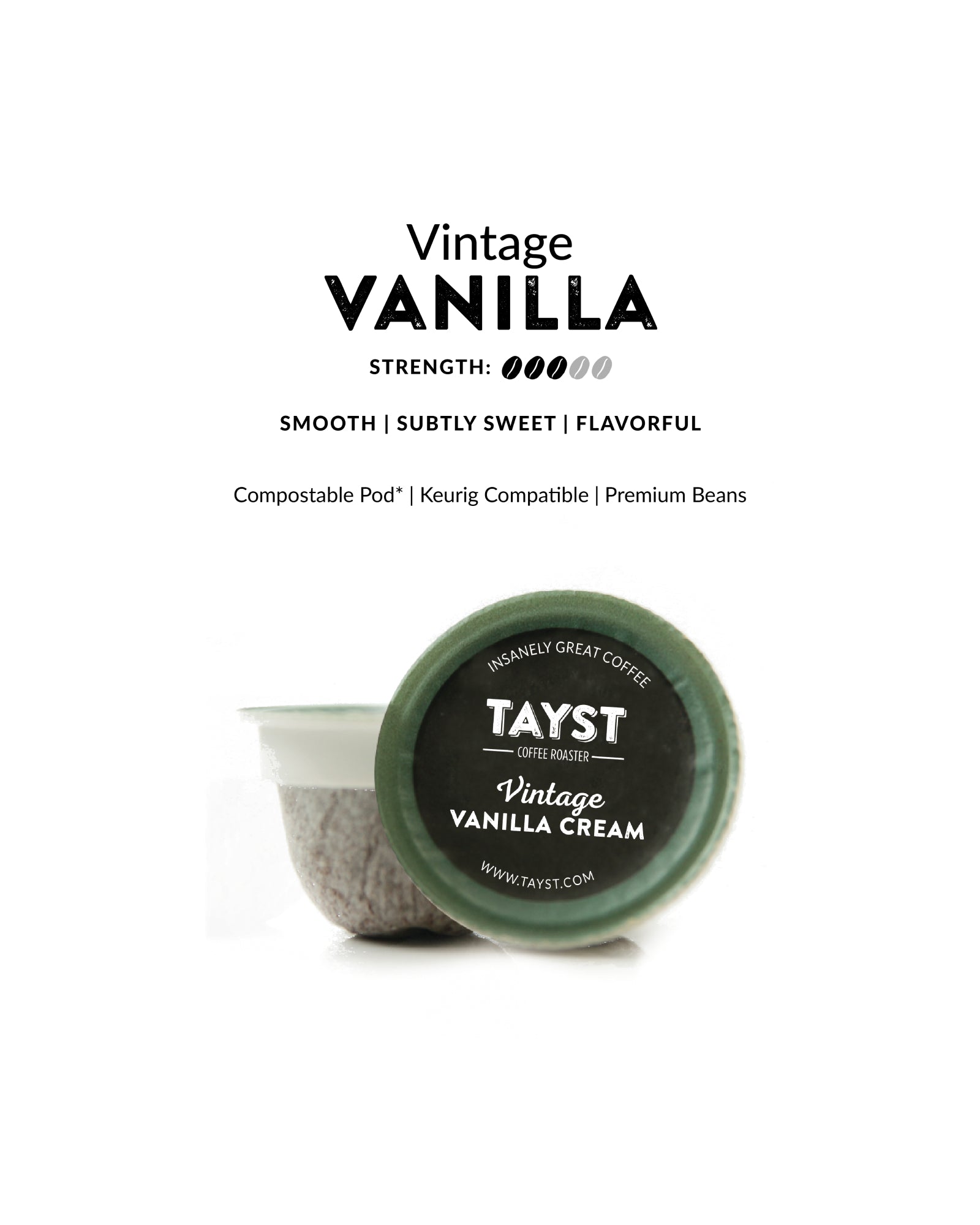 Vintage Vanilla Cream - 10ct