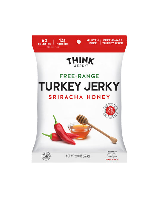 Sriracha Honey Free-Range Turkey Jerky