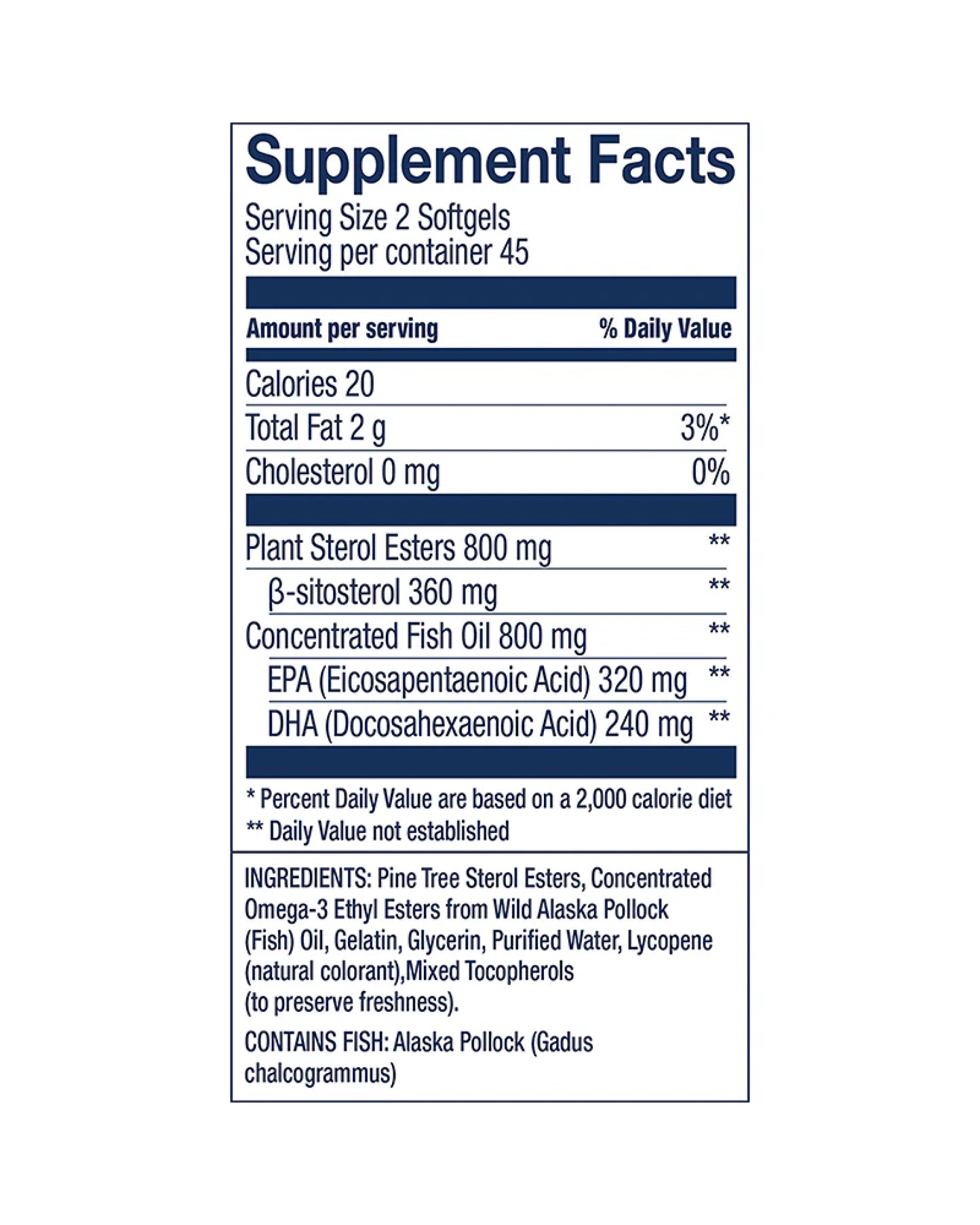 Cholesterol Support Soft Gels