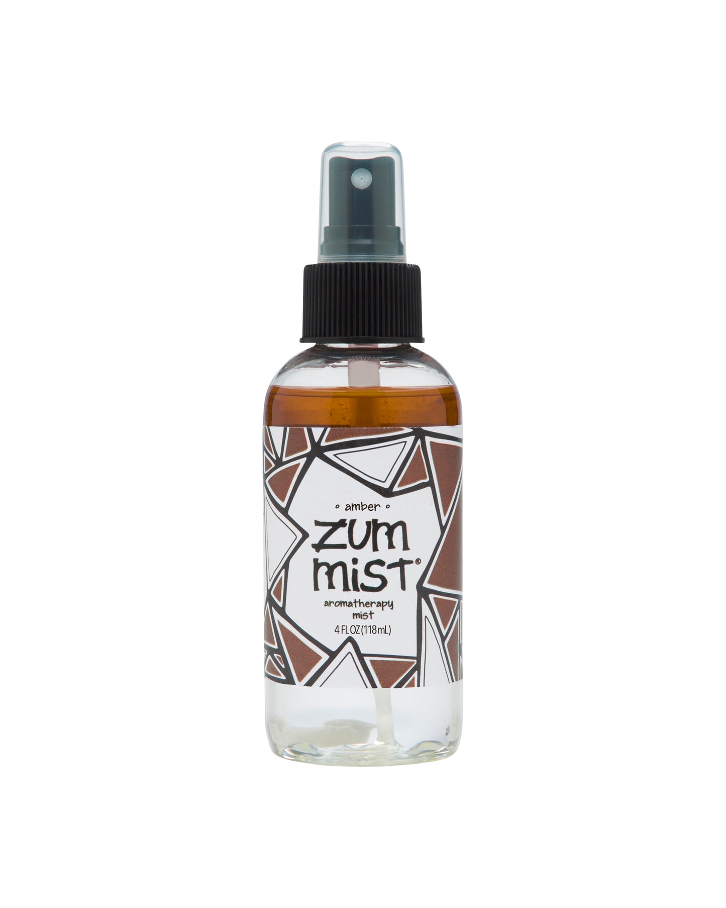 The front of Zum Amber Room & Body Mist