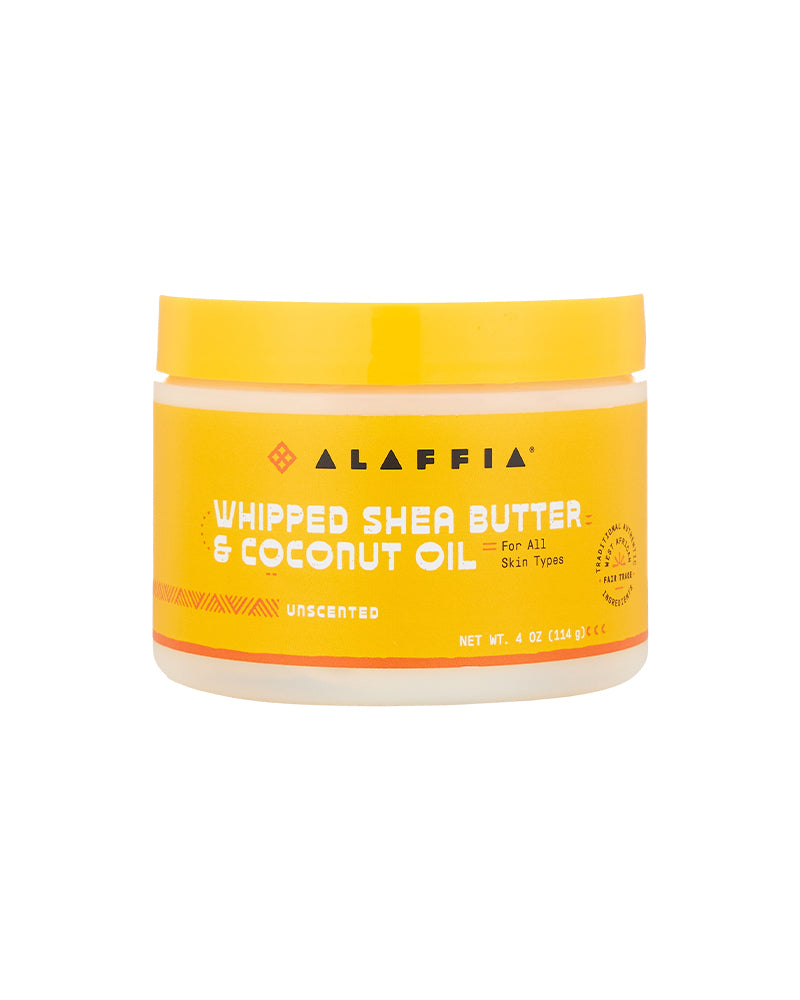 Unscented Whipped Shea Butter & Coconut Oil