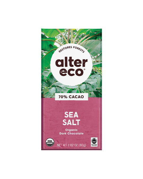 Sea Salt 70% Bar