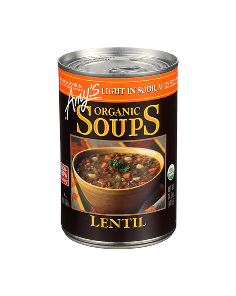 Organic Lentil Soup - Light In Sodium