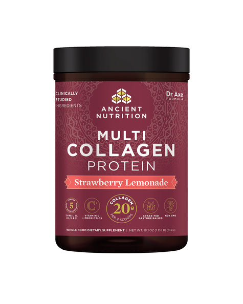 Strawberry Lemonade Multi Collagen Protein