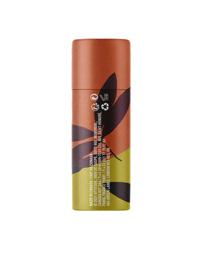 The back of ATTITUDE Mango Lip Balm with SPF15