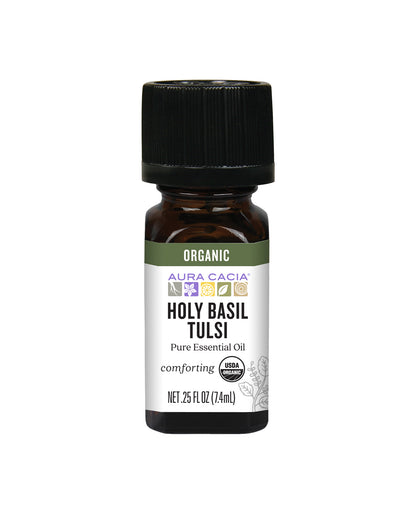 Organic Holy Basil Essential Oil