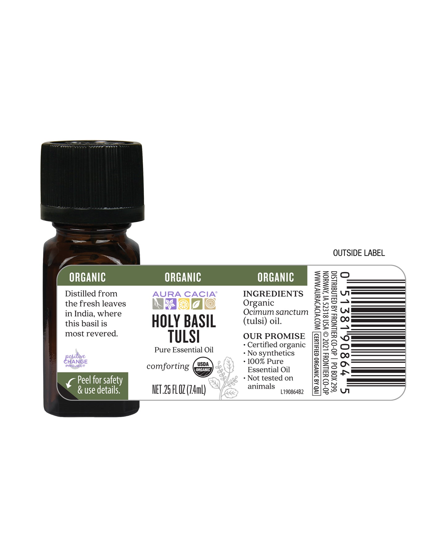 Organic Holy Basil Essential Oil