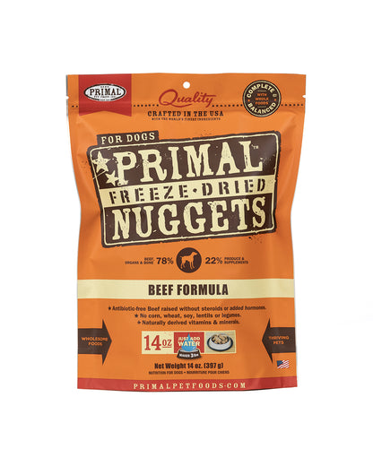 Canine Beef Formula Freeze-Dried Nuggets