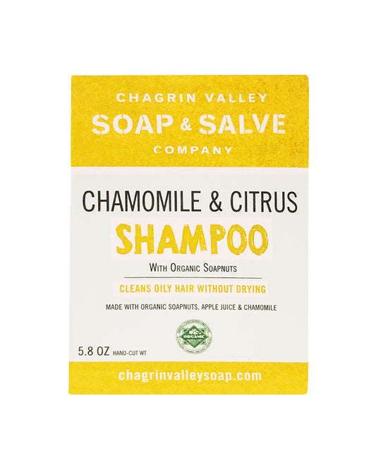 Chamomile & Citrus Shampoo Bar