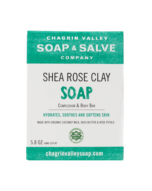 Shea Rose Clay Bar Soap