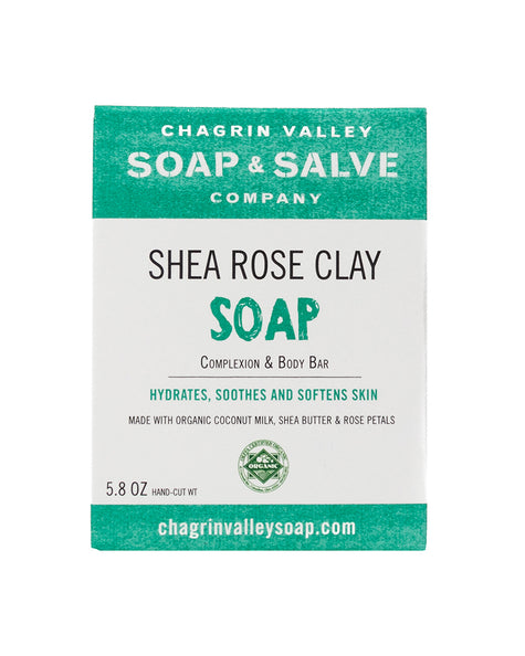 Shea Rose Clay Bar Soap