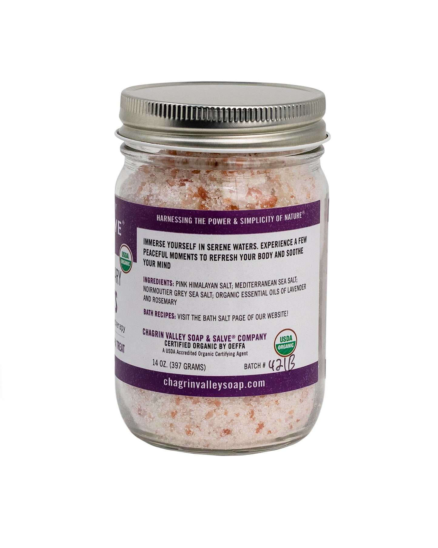 Lavender Rosemary Bath Salts