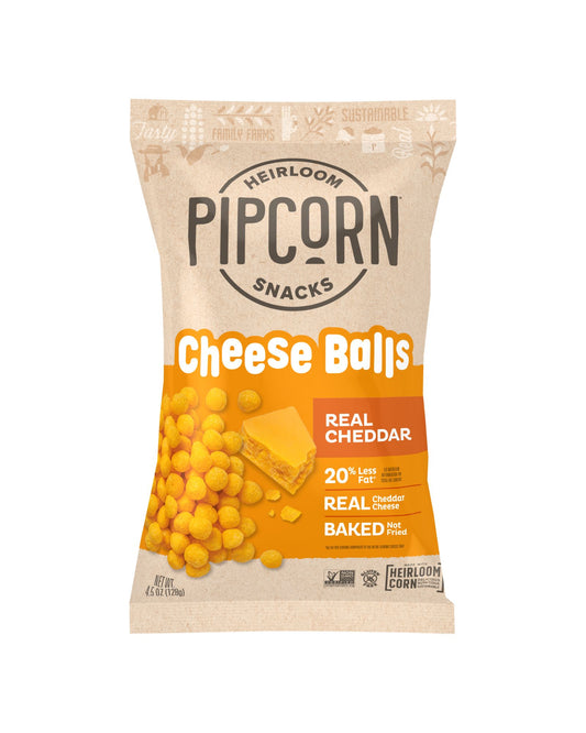 Cheddar Heirloom Corn Cheese Balls