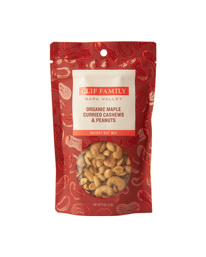 Maple Curried Cashews & Peanuts