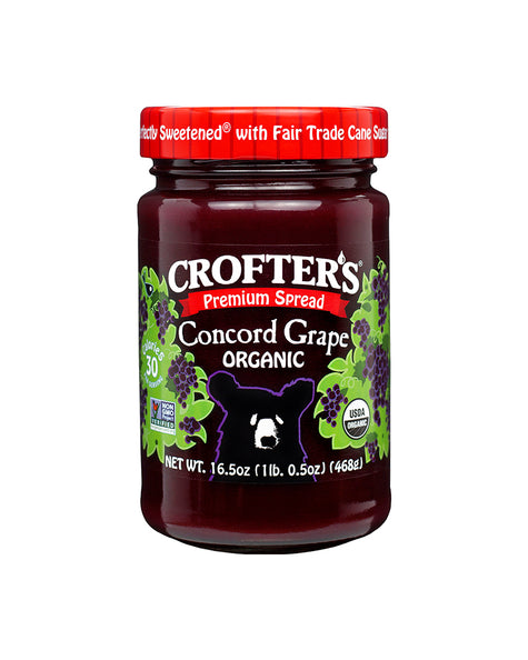 Organic Concord Grape Fruit Spread