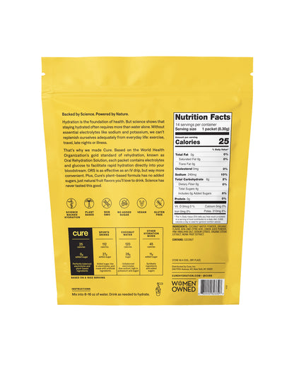 Lemon Hydration Mix Packets - 14 Count