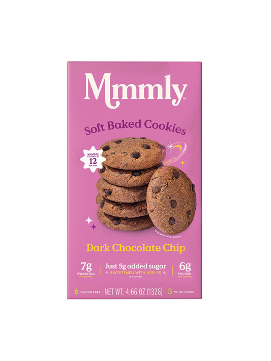Functional Soft Dark Chocolate Chip Cookies