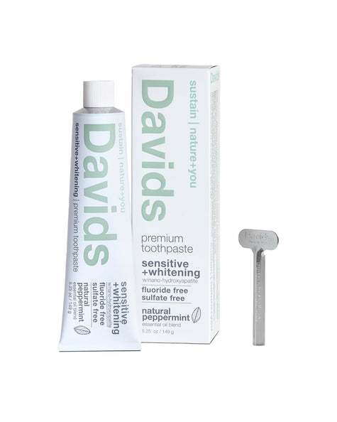 Hydroxyapatite Sensitive + Whitening Peppermint Toothpaste