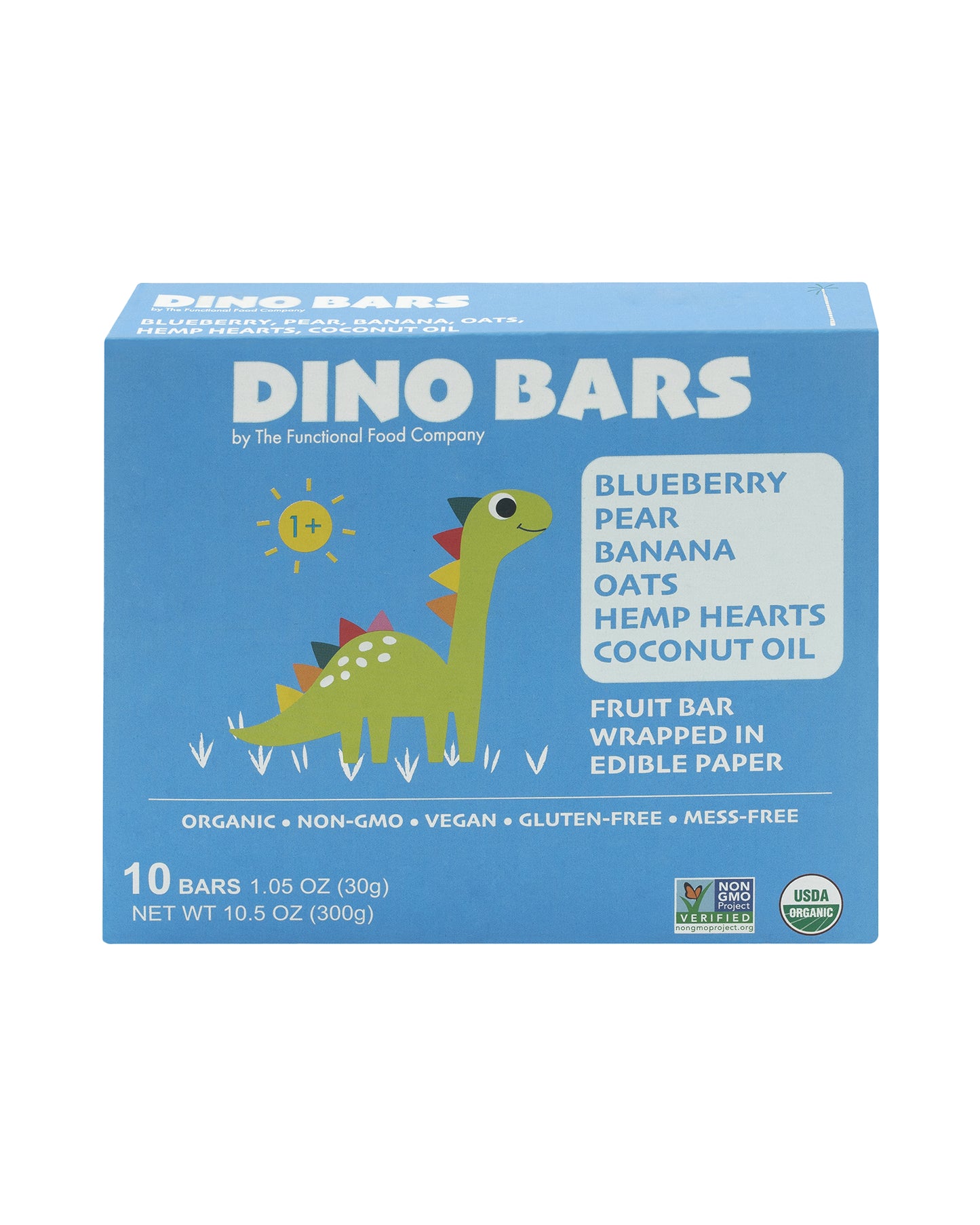 Blueberry Bars for Kids - Box of 10