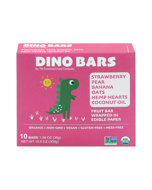Strawberry Bars for Kids - Box of 10