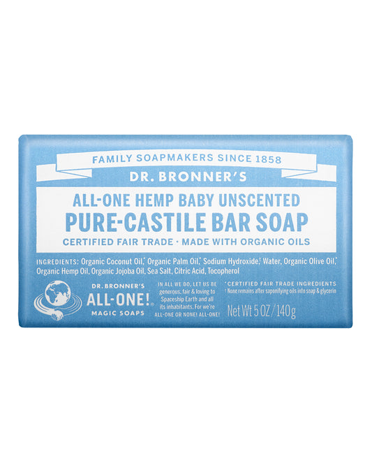 Baby Unscented Bar Soap