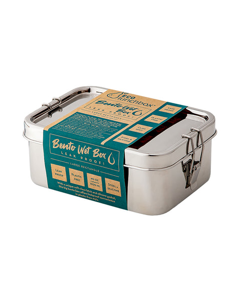Bento Wet Box Rectangle Stainless Steel Food Container