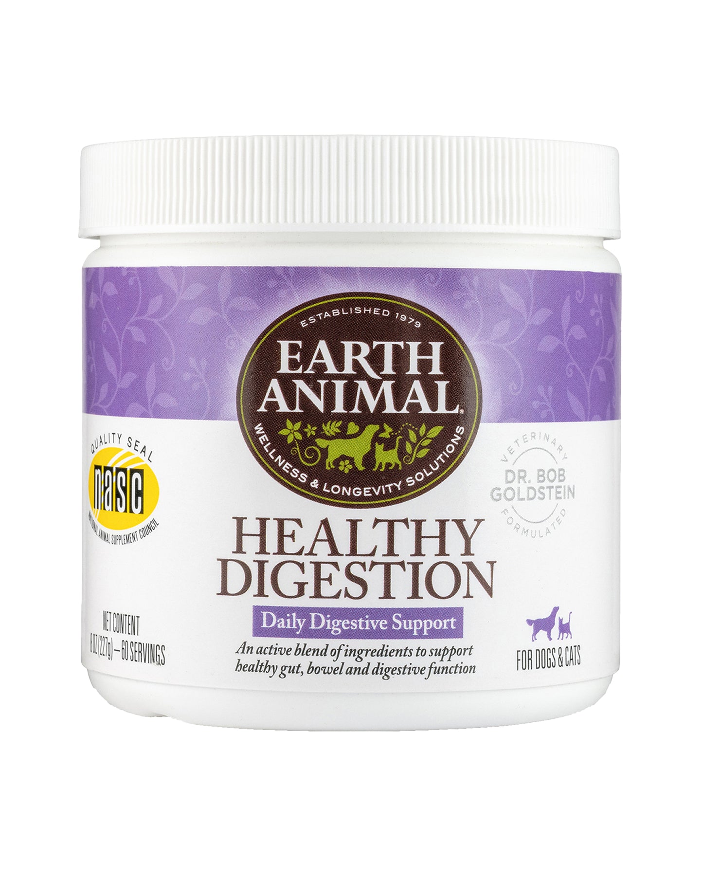 Healthy Digestion Nutritional Supplement for Cats & Dogs