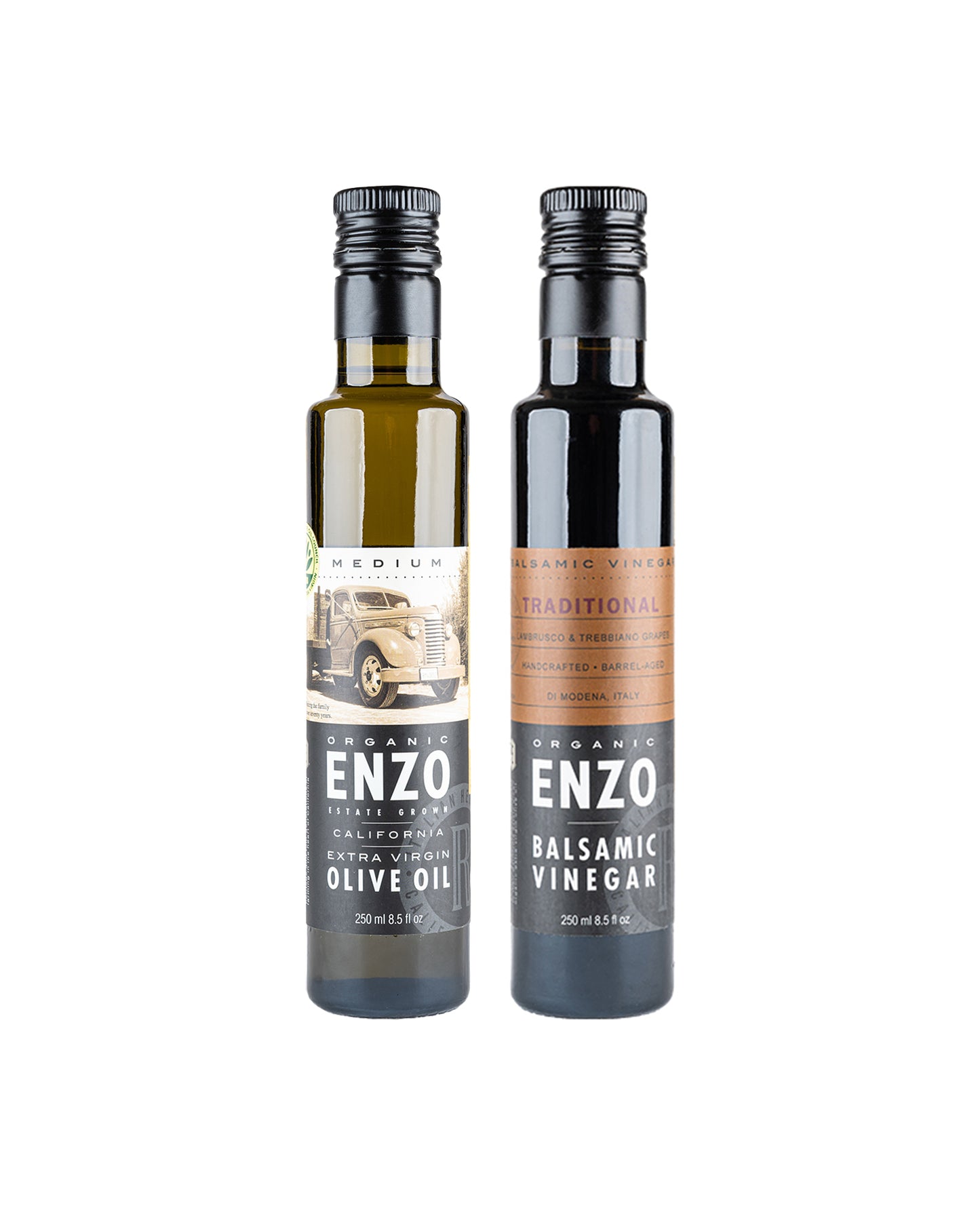 Organic Olive Oil & Balsamic Vinegar Gift Set