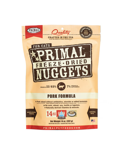 Feline Pork Formula Freeze-Dried Nuggets