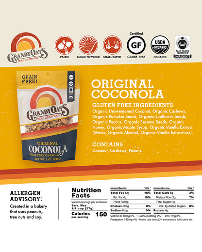 Original Coconola Grain Free Granola