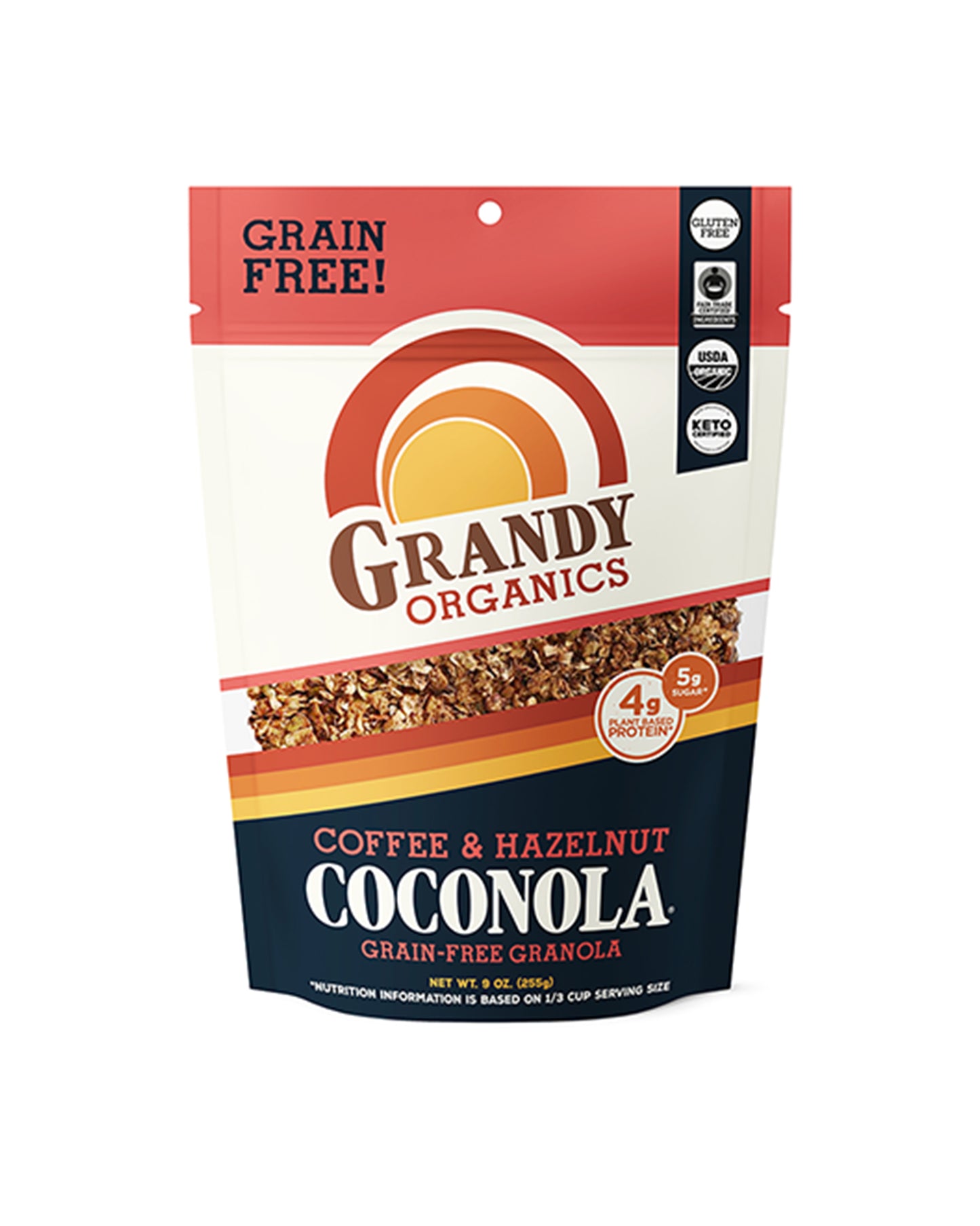 Coffee & Hazelnut Coconola Grain Free Granola