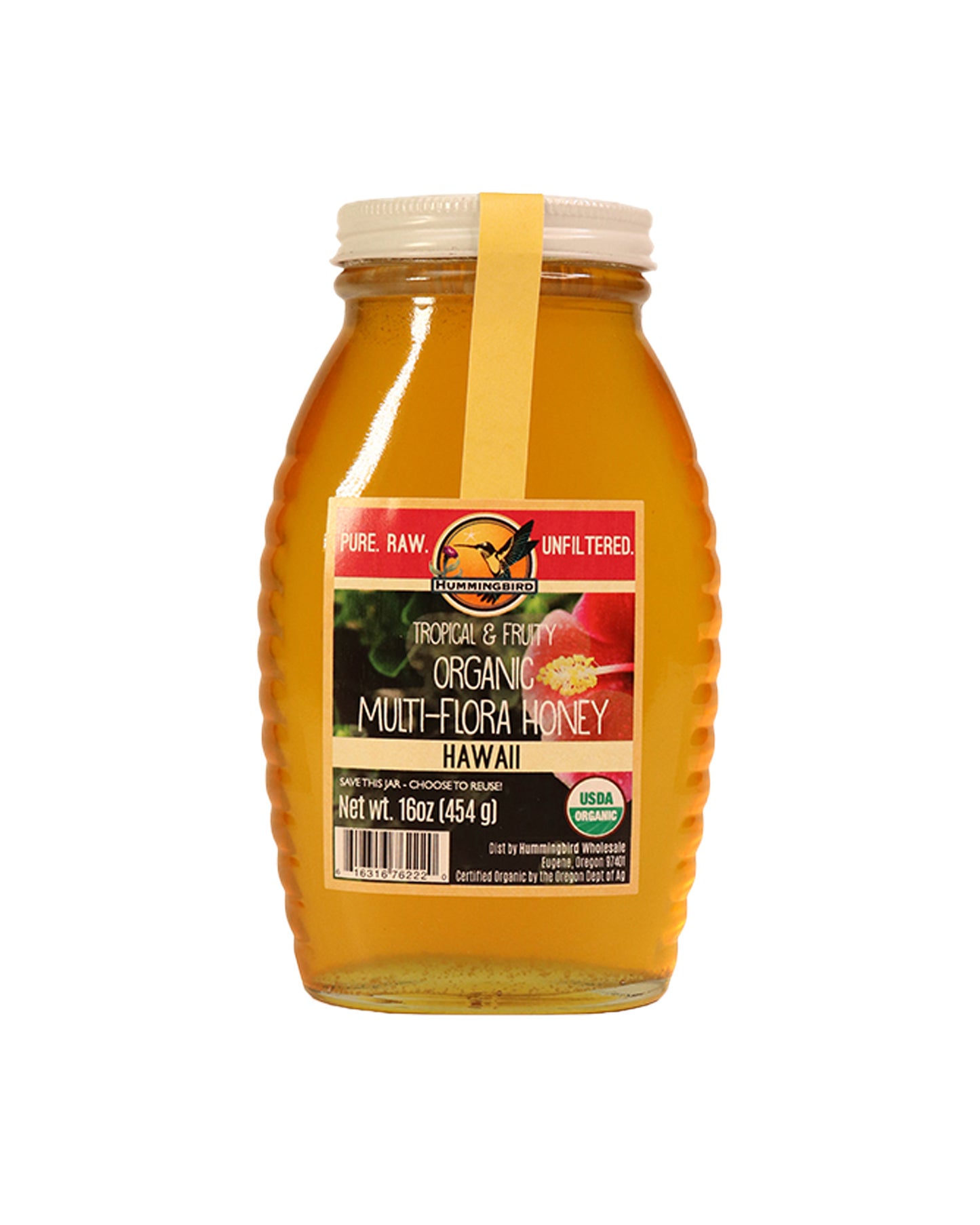 Organic Hawaiian Floral Honey