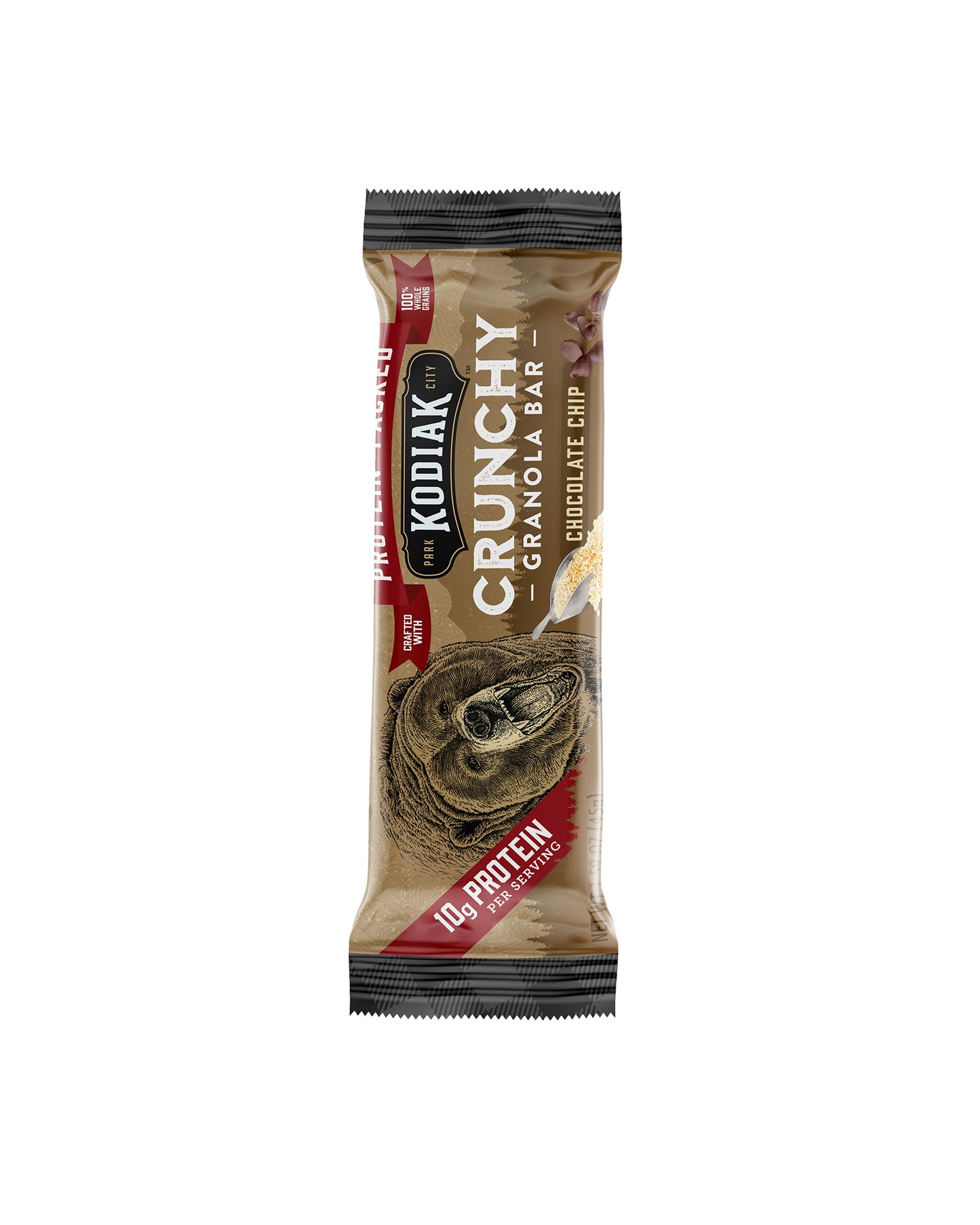 Chocolate Chip Crunchy Granola Bars - Box of 6