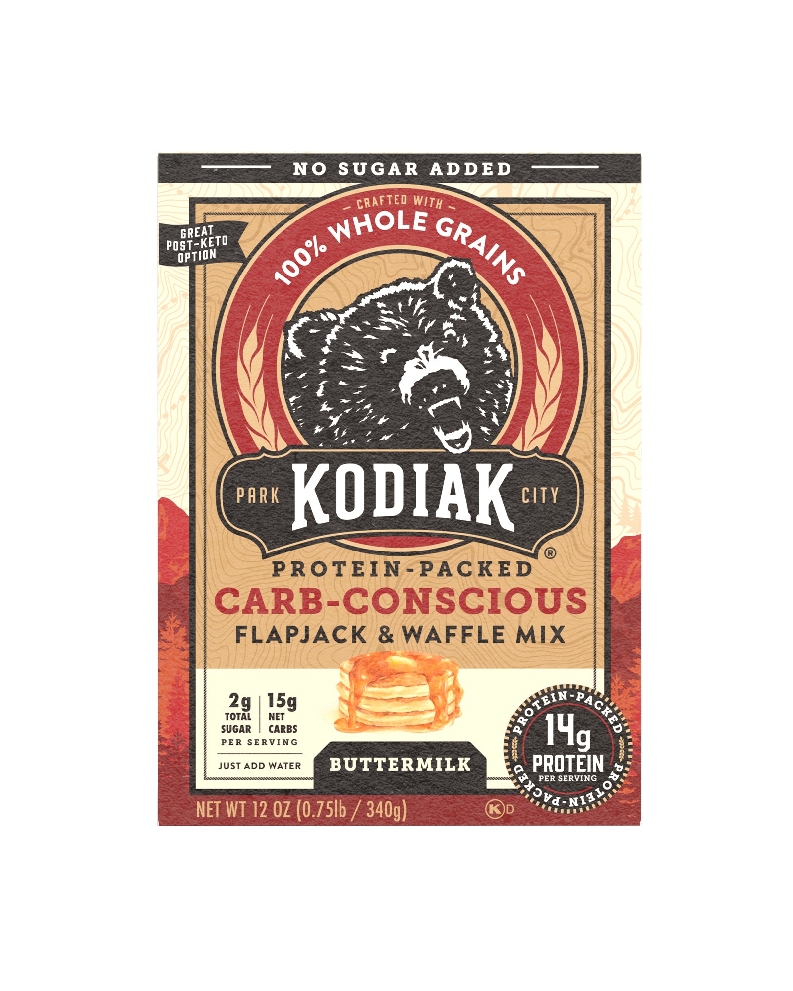 Grizzly Size Buttermilk Power Cakes | Kodiak cakes, Waffle mix, Cake sizes  and servings