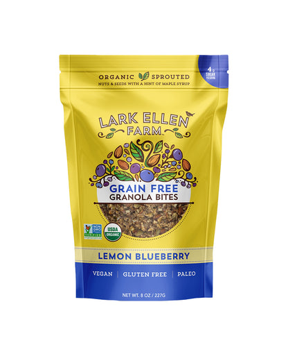 Grain-Free Lemon Blueberry Sprouted Nut & Seed Granola