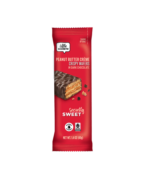 Little Secrets | Crispy Wafers | 30% Less Sugar | Guilt-Free | Nothing  Artificial (Dark Chocolate & Sea Salt, 12-Pack (12 Full Size Bars))