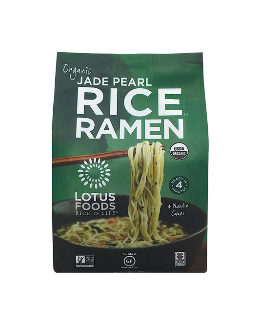 Organic Jade Pearl Rice Ramen — Pack of 4 Ramen Cakes